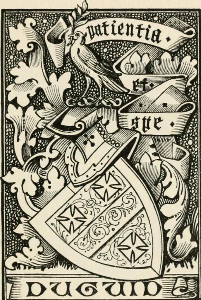 An illustration from One hundred book plates engraved on wood, 1901, leaf 72
