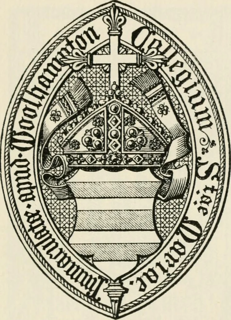 An illustration from One hundred book plates engraved on wood, 1901, leaf 74