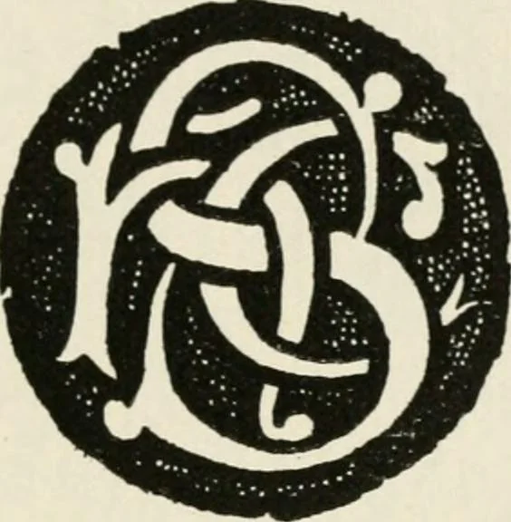 An illustration from One hundred book plates engraved on wood, 1901, leaf 94