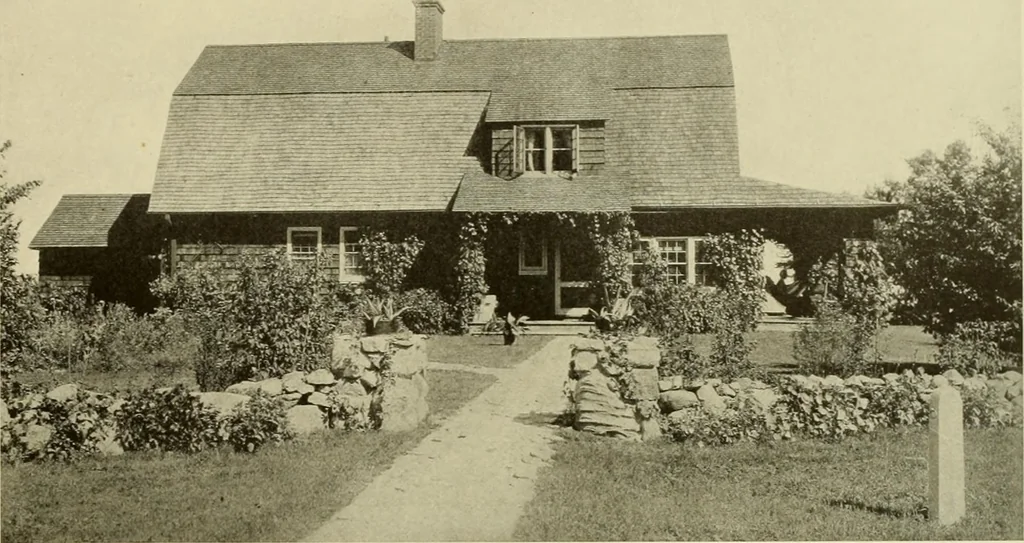 An illustration from One hundred country houses : modern American examples, 1909, leaf 126
