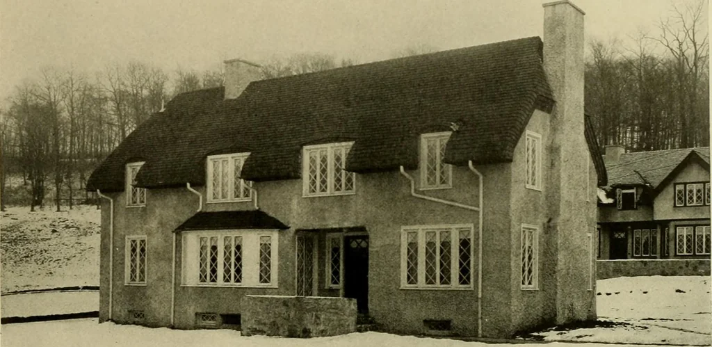 An illustration from One hundred country houses : modern American examples, 1909, leaf 188