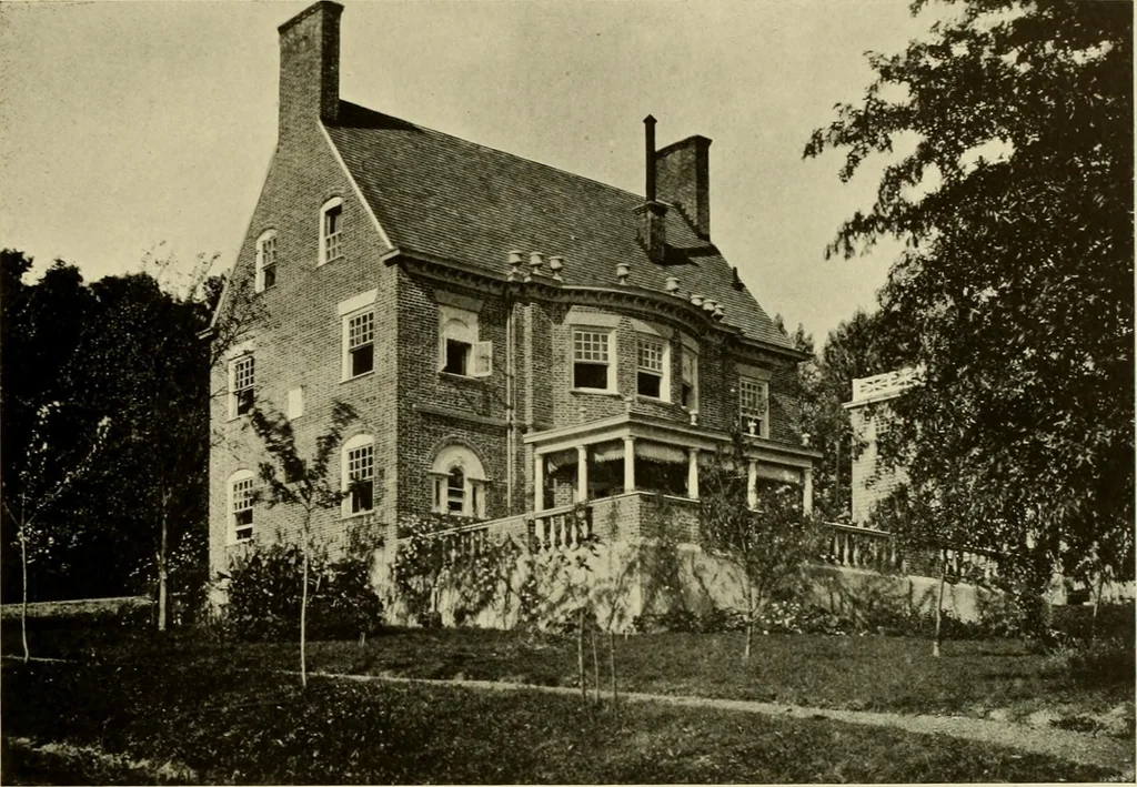 An illustration from One hundred country houses : modern American examples, 1909, leaf 56