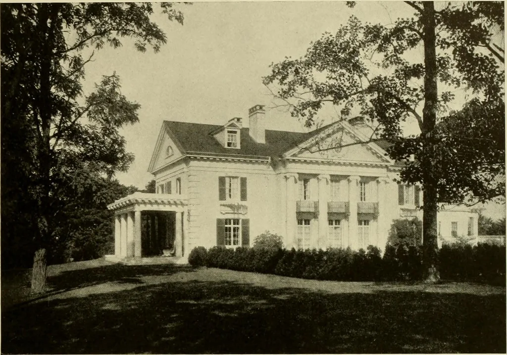 An illustration from One hundred country houses : modern American examples, 1909, leaf 80