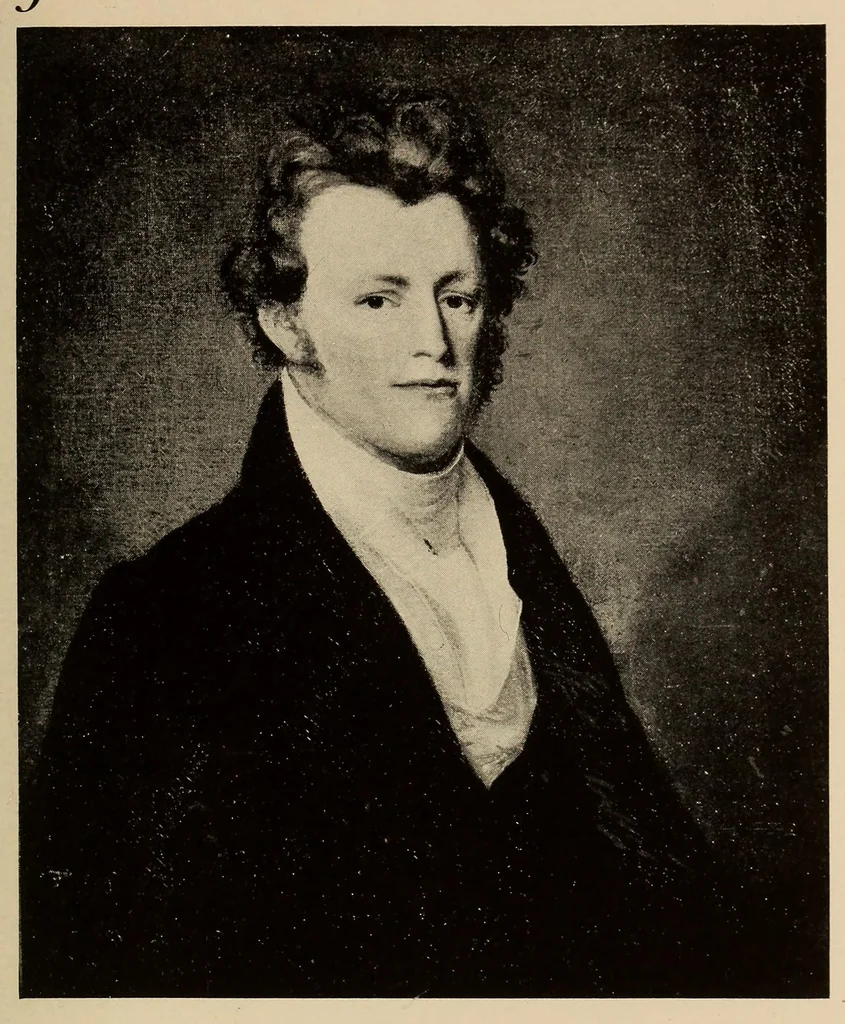 An illustration from One hundred early American paintings, 1918, leaf 53