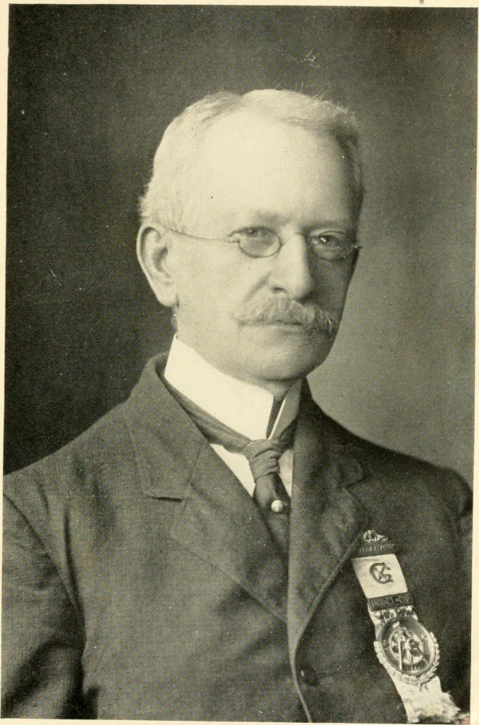 An illustration from One hundred years of masonry in the Oranges, 1809-1909., 1909, leaf 150