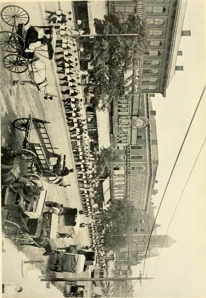 An illustration from One hundred years of masonry in the Oranges, 1809-1909., 1909, leaf 200