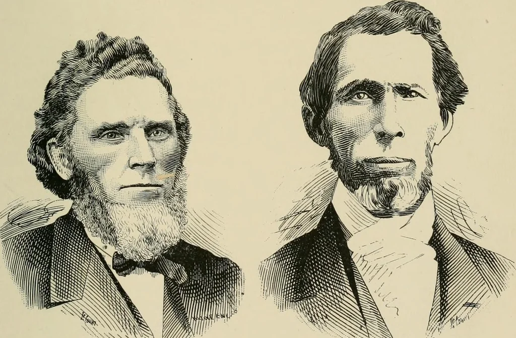 An illustration from One hundred years of Presbyterianism in the Ohio Valley, 1890, leaf 104