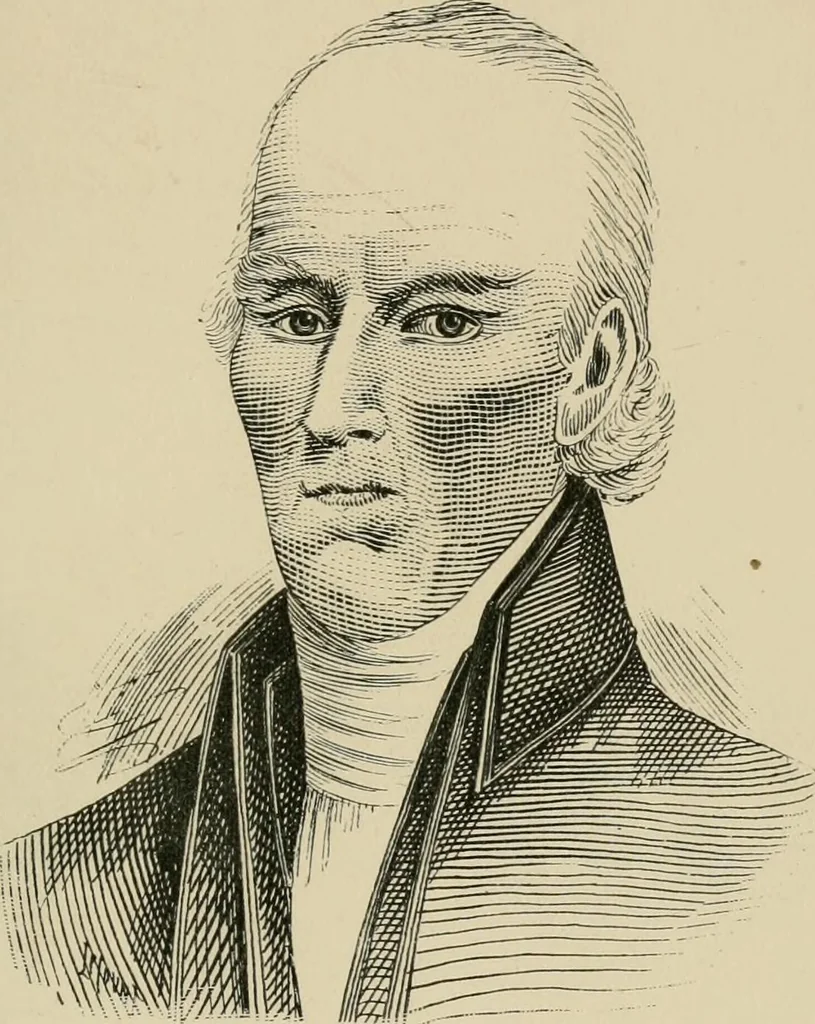 An illustration from One hundred years of Presbyterianism in the Ohio Valley, 1890, leaf 12