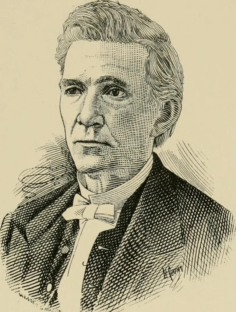 An illustration from One hundred years of Presbyterianism in the Ohio Valley, 1890, leaf 132