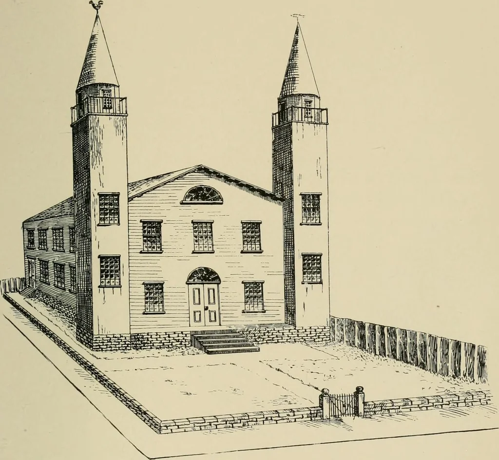 An illustration from One hundred years of Presbyterianism in the Ohio Valley, 1890, leaf 54