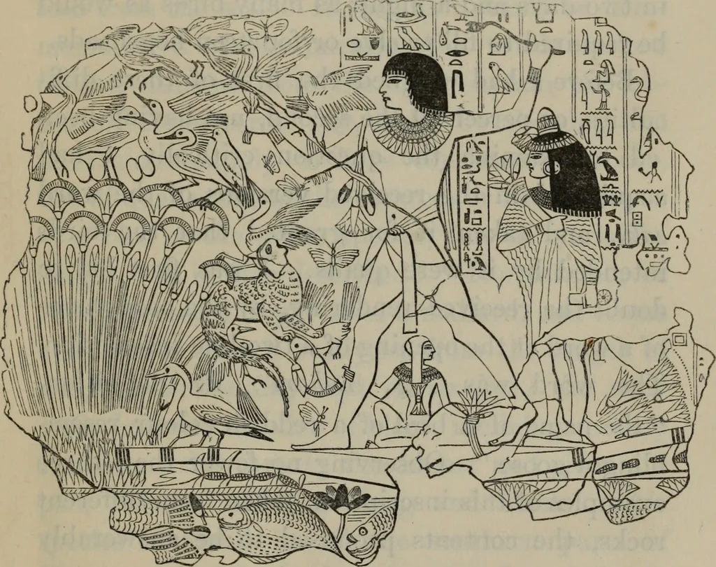 An illustration from The one primeval language : traced experimentally through ancient inscriptions in alphabetic characters of lost powers from the four continents..., 1851, leaf 156