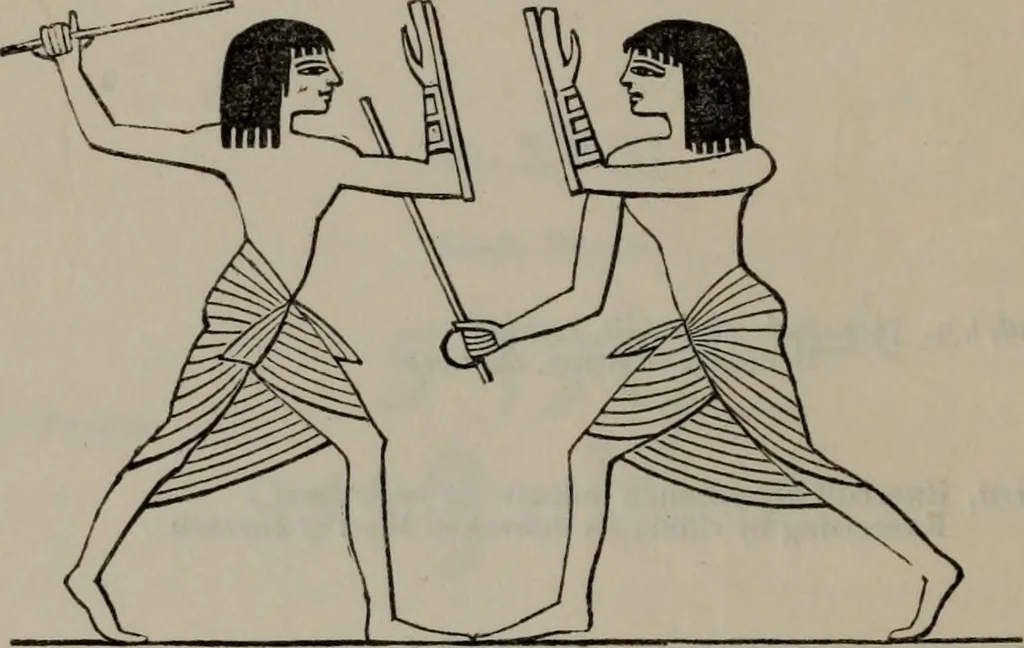 An illustration from The one primeval language : traced experimentally through ancient inscriptions in alphabetic characters of lost powers from the four continents..., 1851, leaf 203