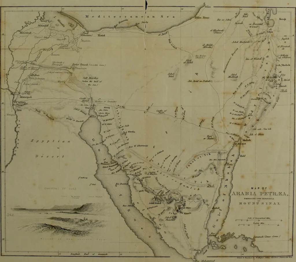 An illustration from The one primeval language : traced experimentally through ancient inscriptions in alphabetic characters of lost powers from the four continents..., 1851, leaf 32