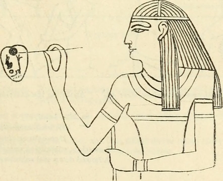 An illustration from The one primeval language traced experimentally through ancient inscriptions in alphabetic characters of lost powers from the four continents including the voice of Israel from the rocks of Sinai and the vestiges of patriarchal tradition from the monuments of Egypt, Eturia, and southern Arabia, 1851, leaf 250