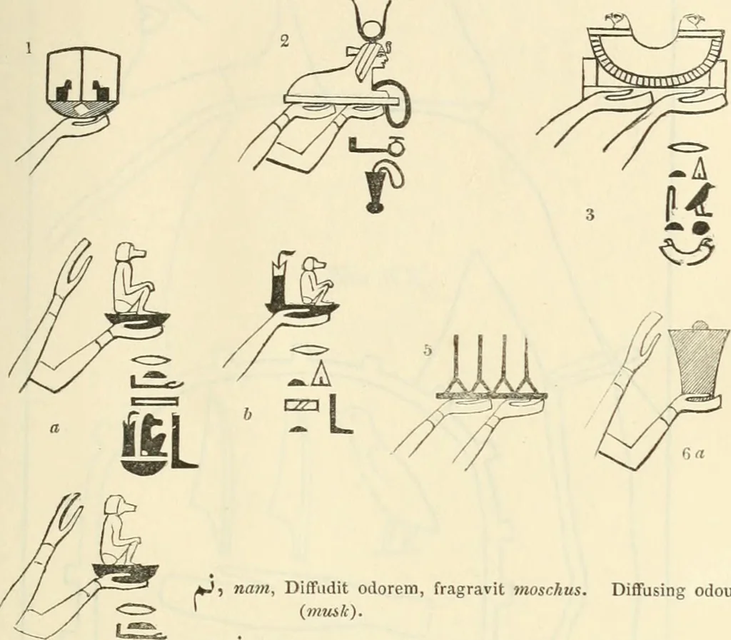 An illustration from The one primeval language traced experimentally through ancient inscriptions in alphabetic characters of lost powers from the four continents including the voice of Israel from the rocks of Sinai and the vestiges of patriarchal tradition from the monuments of Egypt, Eturia, and southern Arabia, 1851, leaf 260