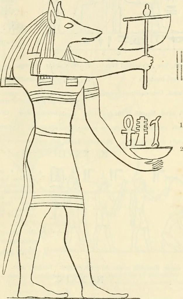 An illustration from The one primeval language traced experimentally through ancient inscriptions in alphabetic characters of lost powers from the four continents including the voice of Israel from the rocks of Sinai and the vestiges of patriarchal tradition from the monuments of Egypt, Eturia, and southern Arabia, 1851, leaf 272