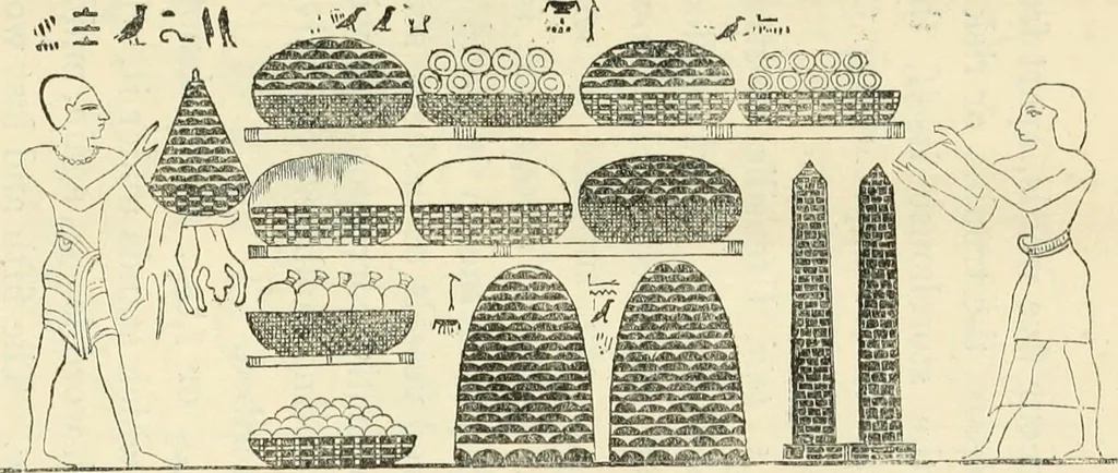 An illustration from The one primeval language traced experimentally through ancient inscriptions in alphabetic characters of lost powers from the four continents including the voice of Israel from the rocks of Sinai and the vestiges of patriarchal tradition from the monuments of Egypt, Eturia, and southern Arabia, 1851, leaf 302
