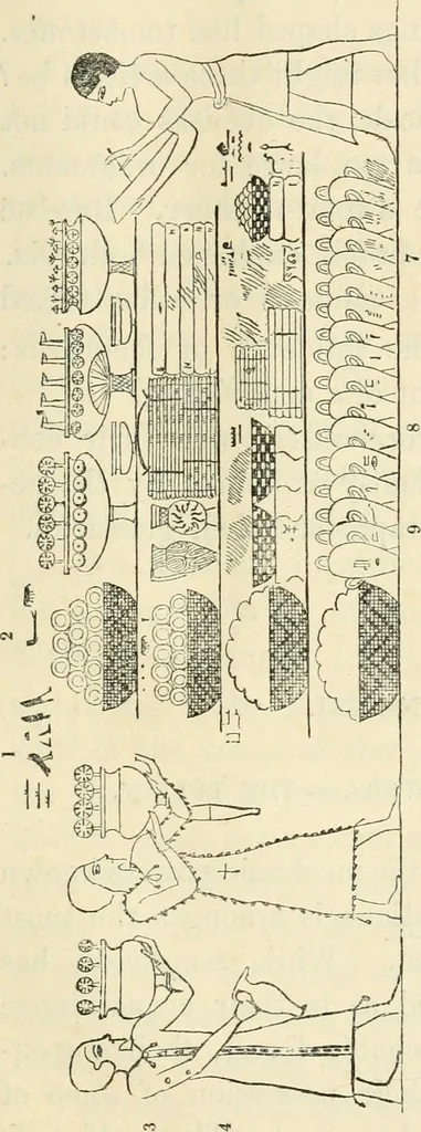 An illustration from The one primeval language traced experimentally through ancient inscriptions in alphabetic characters of lost powers from the four continents including the voice of Israel from the rocks of Sinai and the vestiges of patriarchal tradition from the monuments of Egypt, Eturia, and southern Arabia, 1851, leaf 306