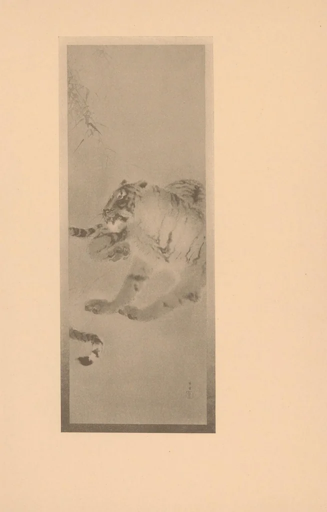 An illustration from On the laws of Japanese painting : an introduction to the study of the art of Japan, 1911, leaf 101