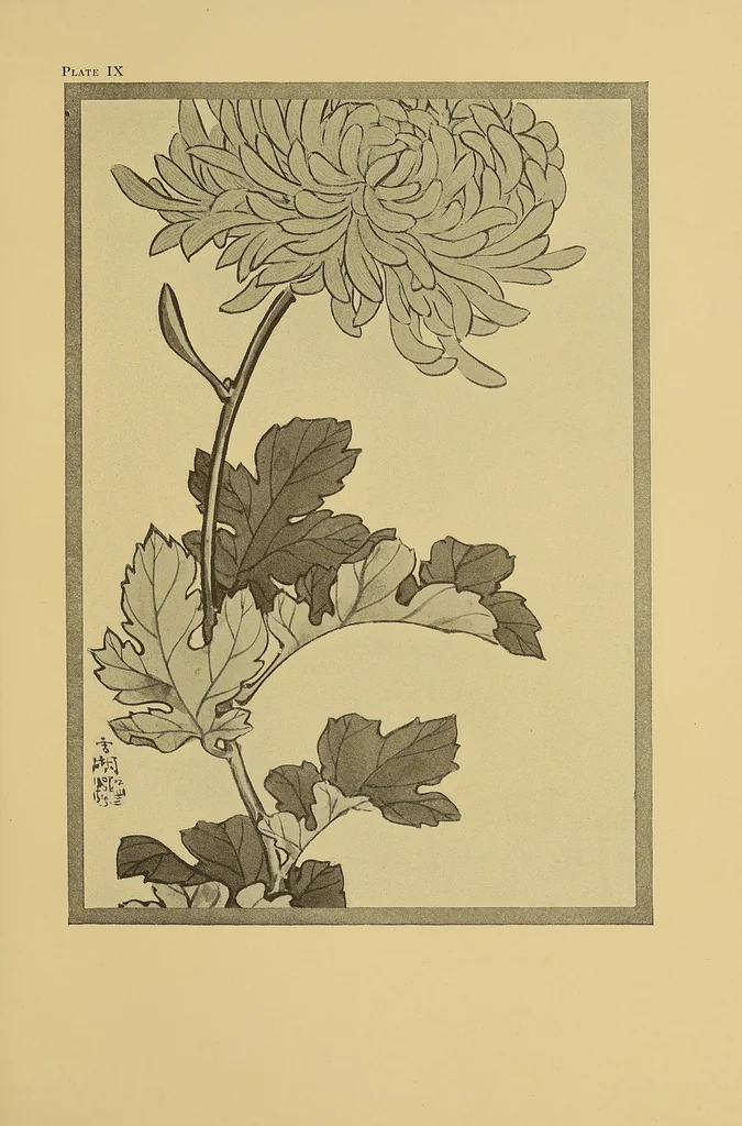 An illustration from On the laws of Japanese painting : an introduction to the study of the art of Japan, 1911, leaf 173