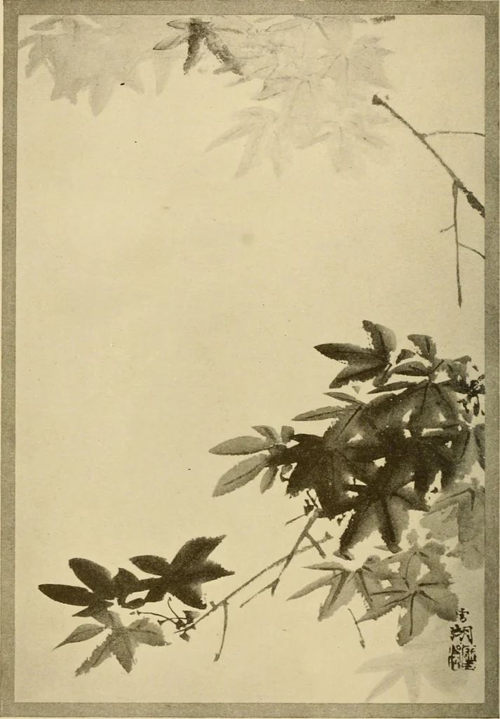 An illustration from On the laws of Japanese painting : an introduction to the study of the art of Japan, 1911, leaf 169