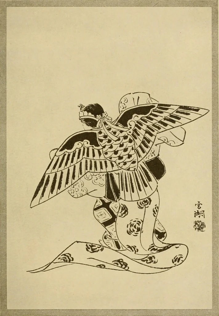 An illustration from On the laws of Japanese painting : an introduction to the study of the art of Japan, 1911, leaf 172