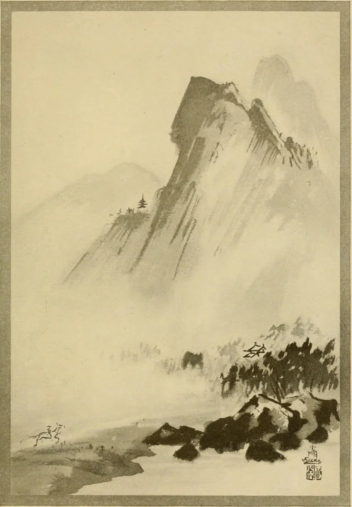 An illustration from On the laws of Japanese painting : an introduction to the study of the art of Japan, 1911, leaf 176