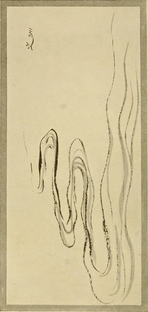 An illustration from On the laws of Japanese painting : an introduction to the study of the art of Japan, 1911, leaf 179