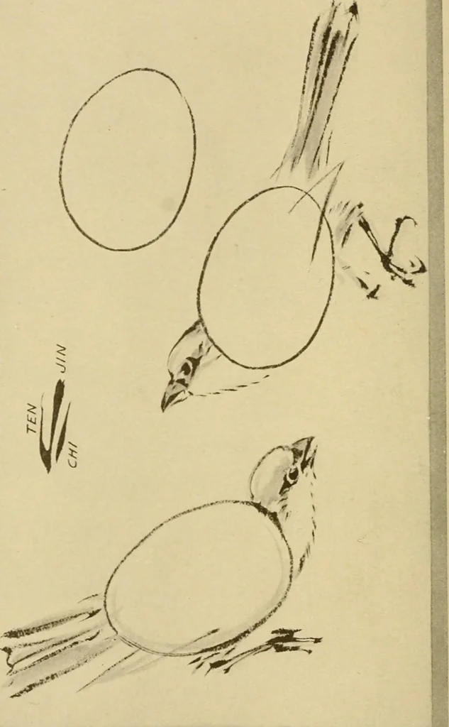 An illustration from On the laws of Japanese painting : an introduction to the study of the art of Japan, 1911, leaf 181