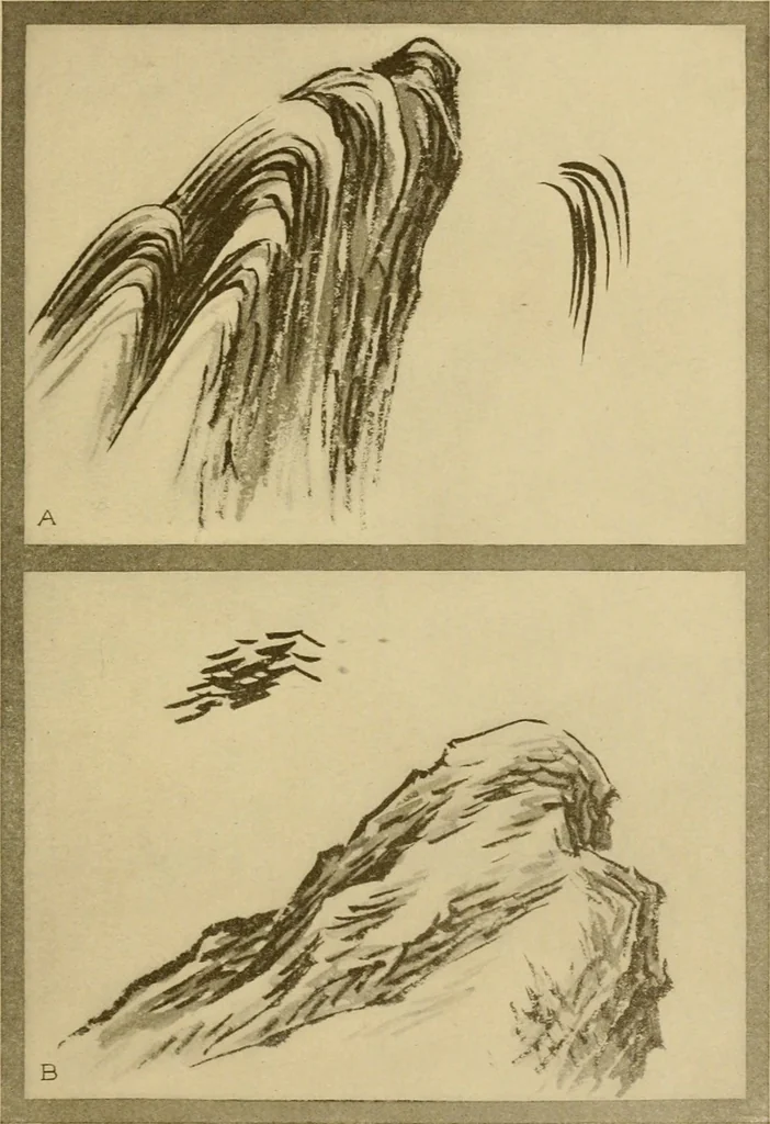 An illustration from On the laws of Japanese painting : an introduction to the study of the art of Japan, 1911, leaf 186