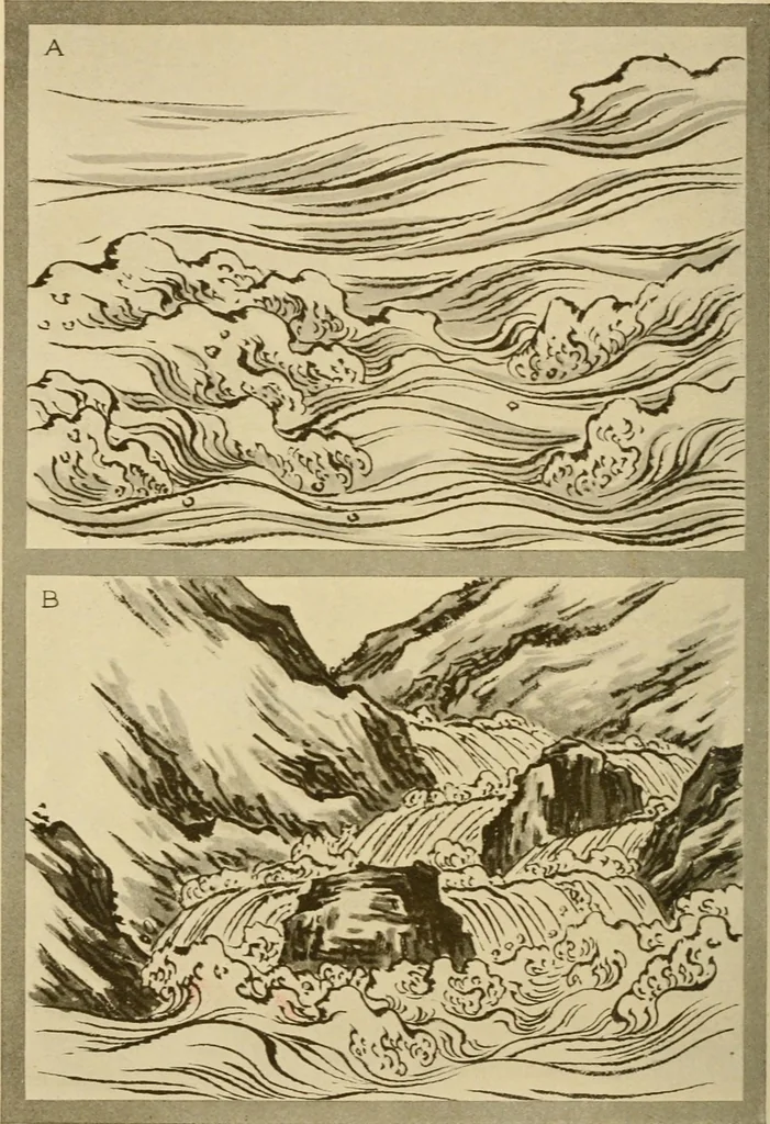 An illustration from On the laws of Japanese painting : an introduction to the study of the art of Japan, 1911, leaf 207