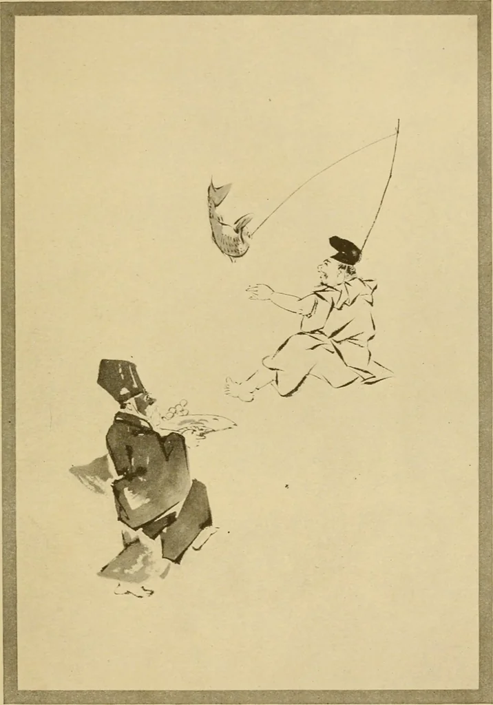 An illustration from On the laws of Japanese painting : an introduction to the study of the art of Japan, 1911, leaf 220