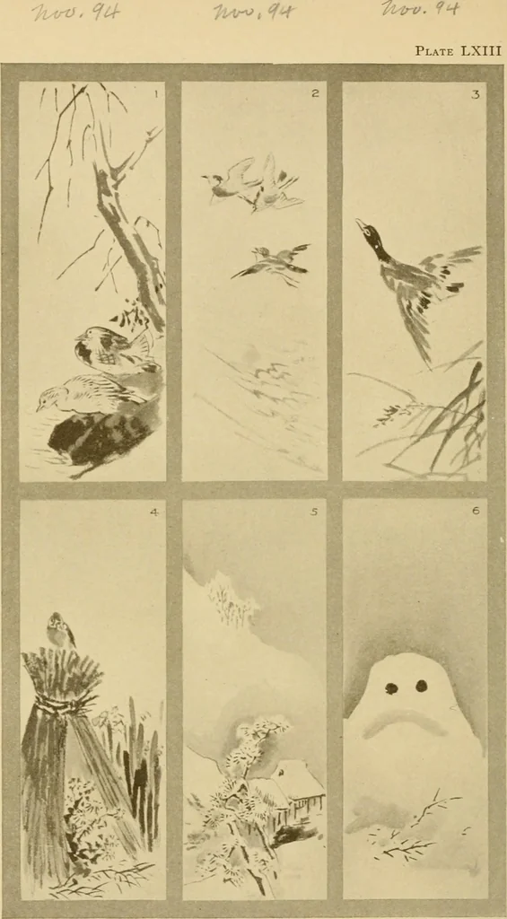 An illustration from On the laws of Japanese painting : an introduction to the study of the art of Japan, 1911, leaf 239