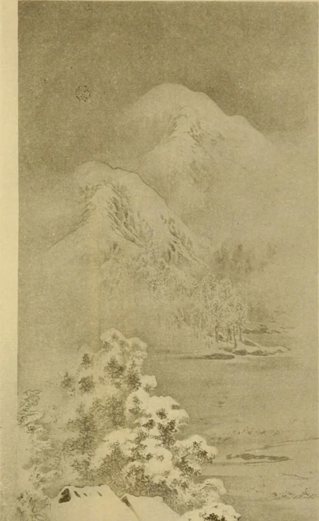 An illustration from On the laws of Japanese painting : an introduction to the study of the art of Japan, 1911, leaf 66