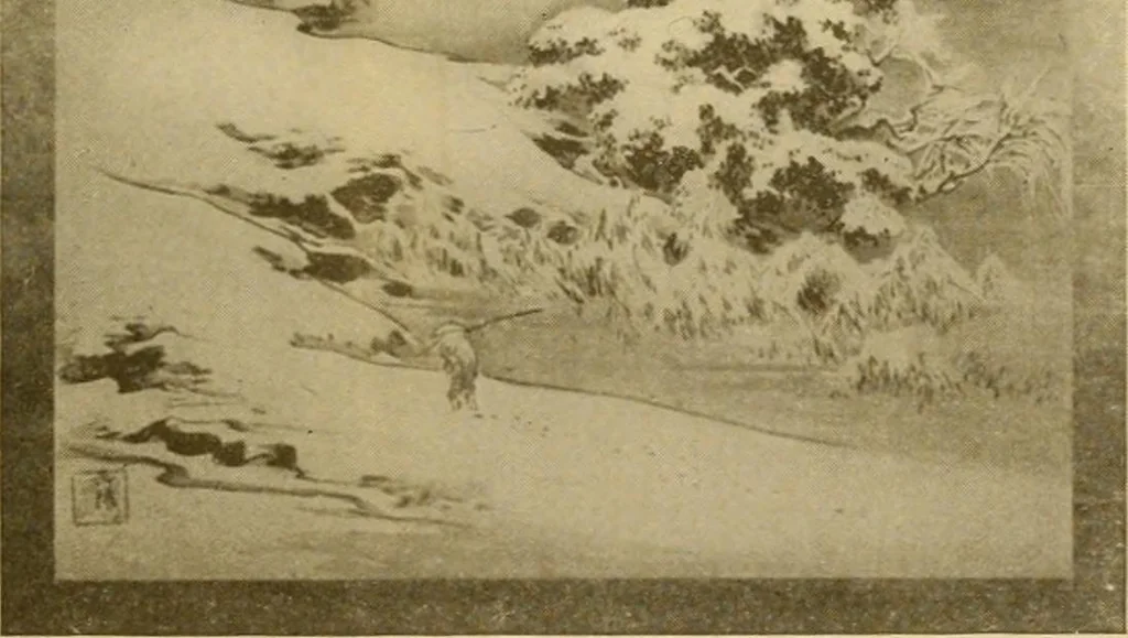 An illustration from On the laws of Japanese painting : an introduction to the study of the art of Japan, 1911, leaf 66