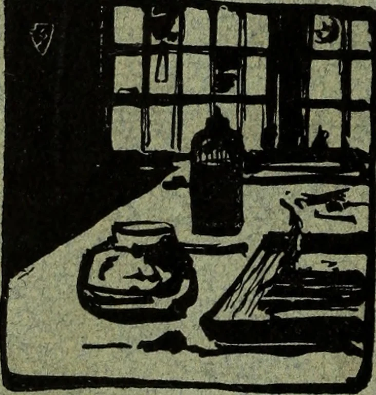 An illustration from On the making of etchings, 1898, leaf 61