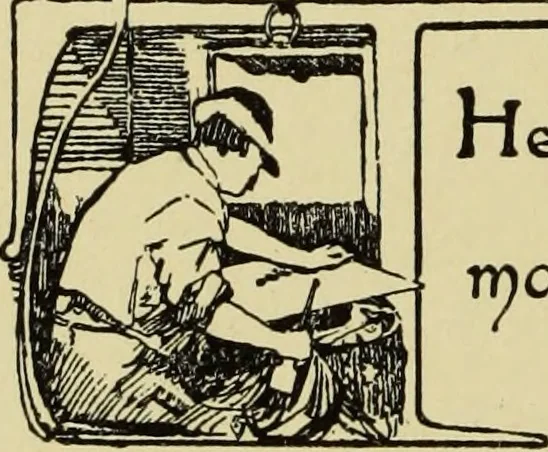 An illustration from On the making of etchings, 1898, leaf 9