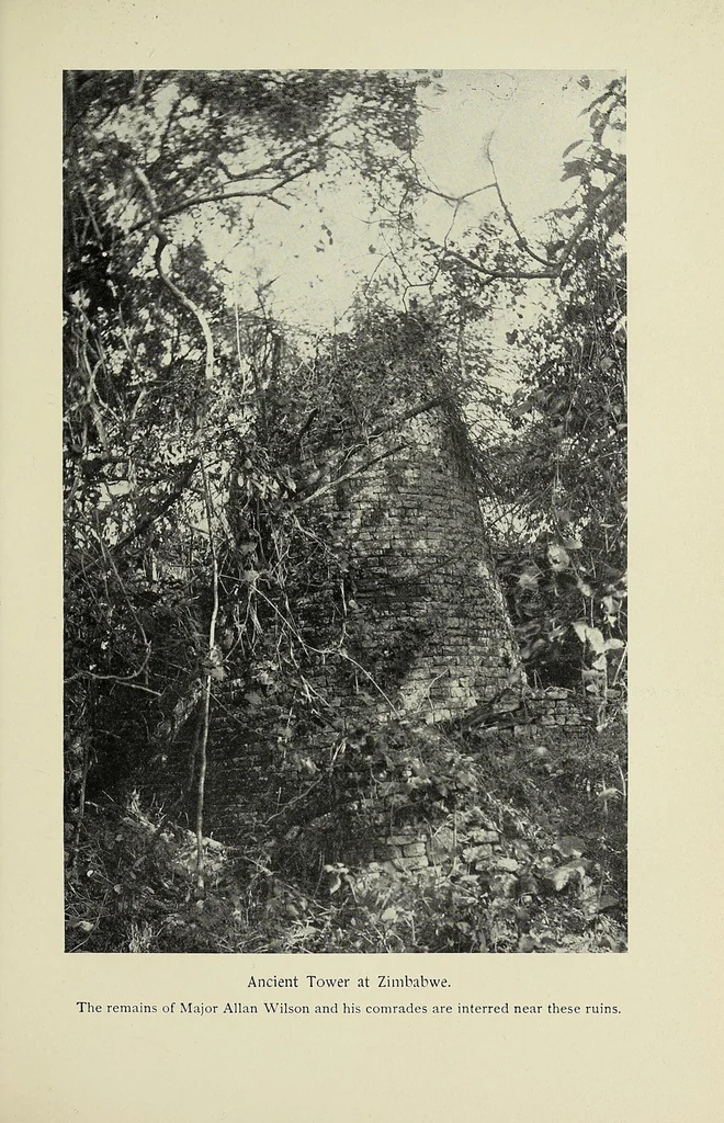 An illustration from On the South African frontier : the adventures and observations of an American in Mashonaland and Matabeleland, 1899, leaf 347