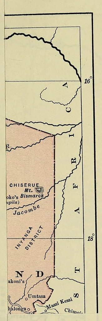 An illustration from On the South African frontier : the adventures and observations of an American in Mashonaland and Matabeleland, 1899, leaf 523