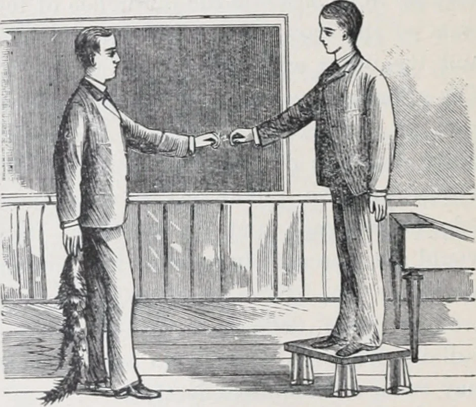 An illustration from The high school physics, 1887, leaf 281
