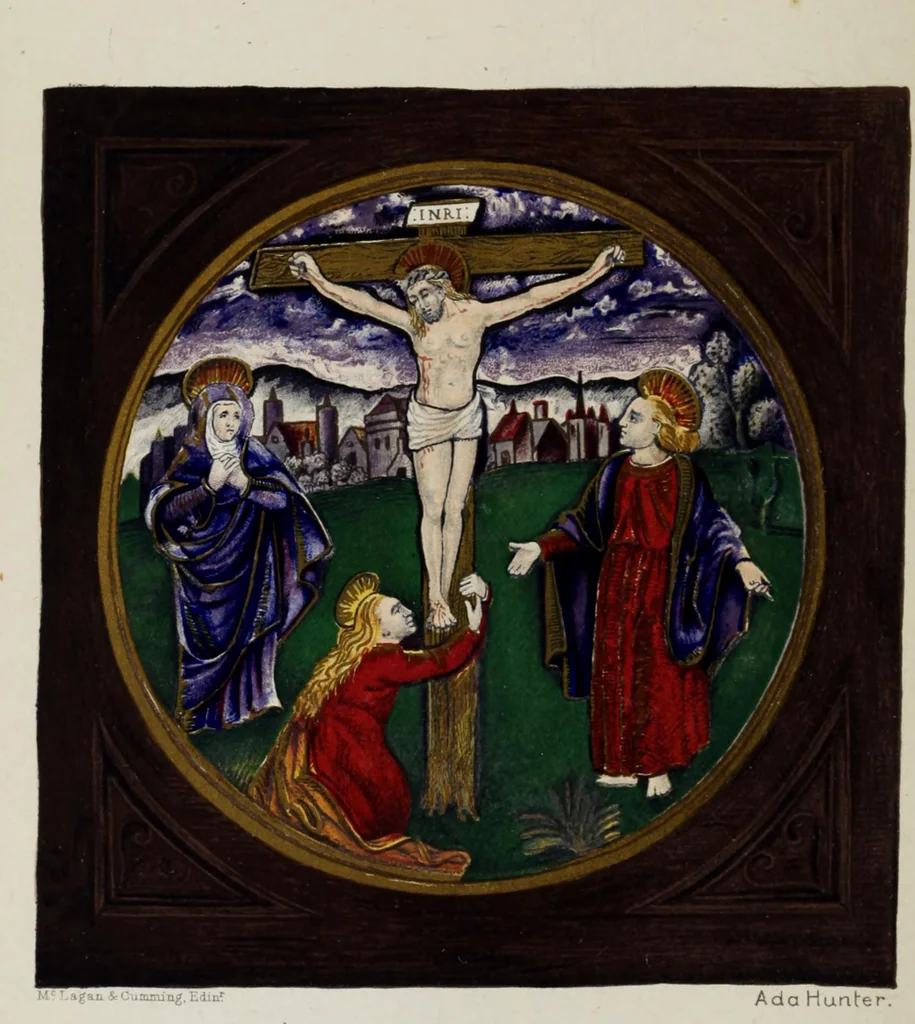 An illustration from On the theory and practice of art-enamelling upon metals, 1899, leaf 7