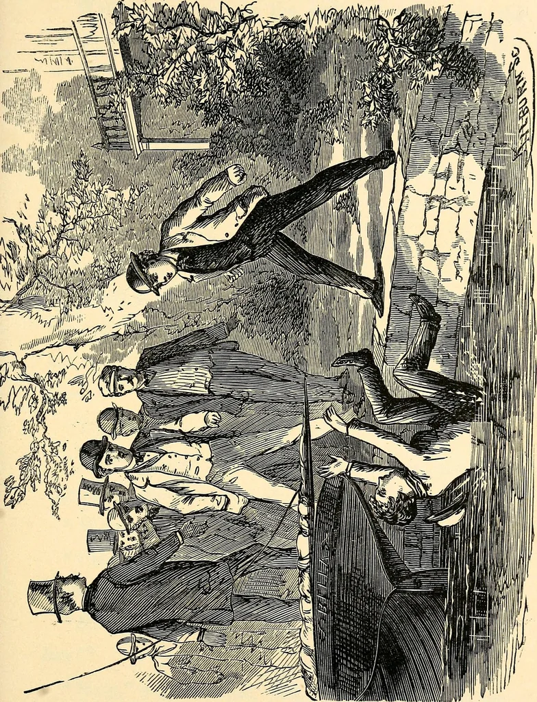 An illustration from On time : or, The young captain of the Ucayga steamer, 1869, leaf 42