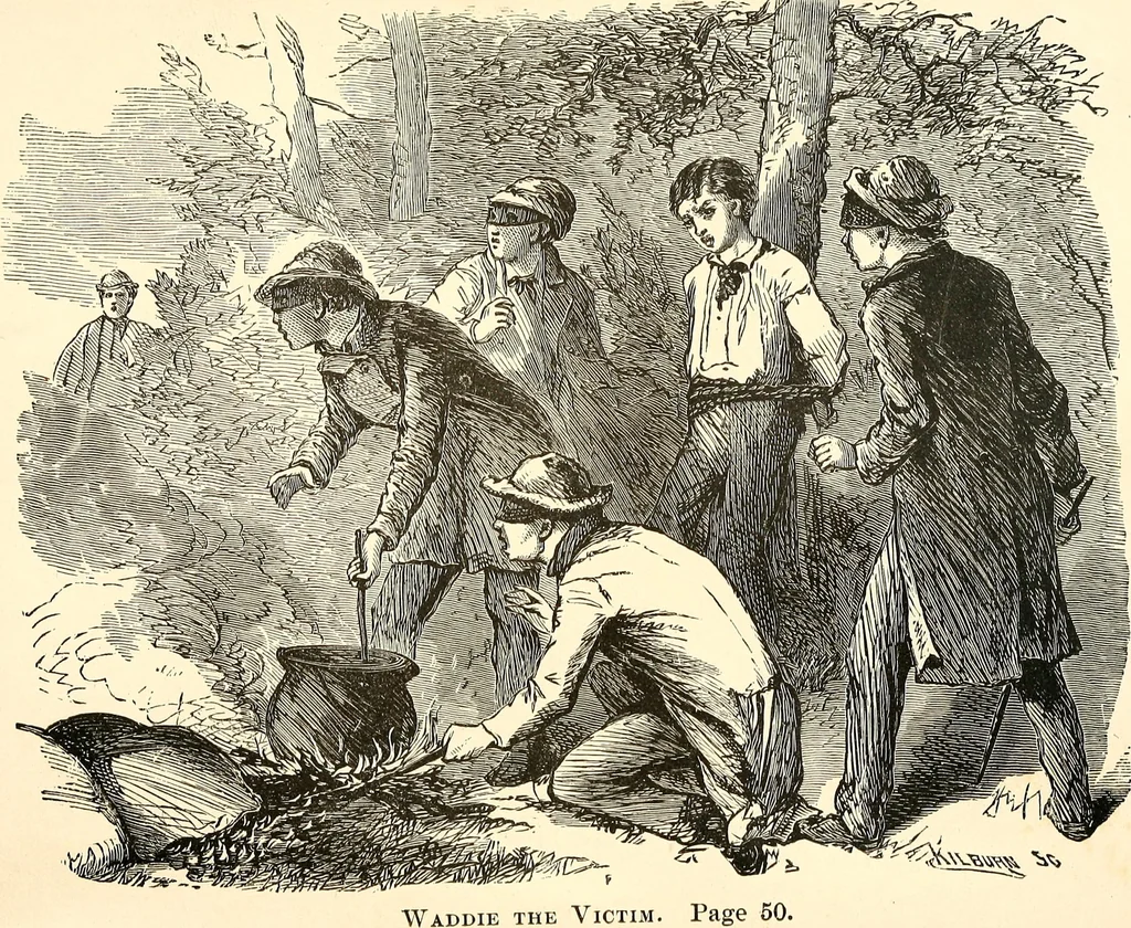 An illustration from On time : or, The young captain of the Ucayga steamer, 1869, leaf 7