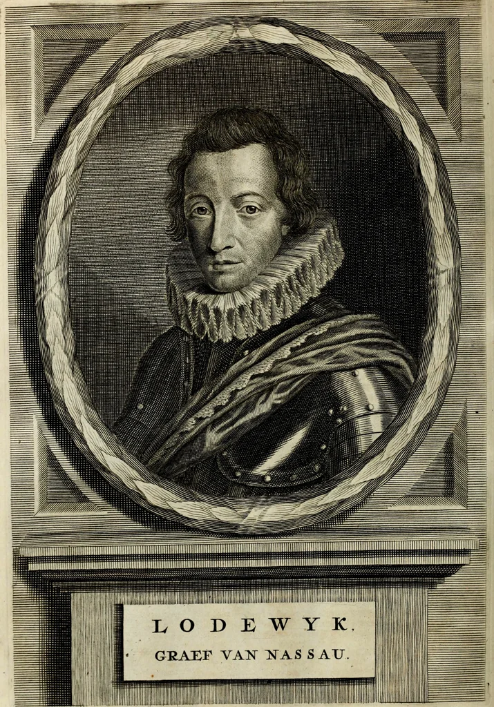 An illustration from Oorsprongk, Begin, en Vervolgh der Nederlandsche Oorlogen, beroerten, en Borgerlyke Oneenigheden : beginnende met d'opdracht der selve Landen, gedaen by Keyser Karel den Vijfden, aen sijnen Soon Konink Philippus van Spanjen, en eindigende met het einde van 't jaer M D C, 1679, leaf 291