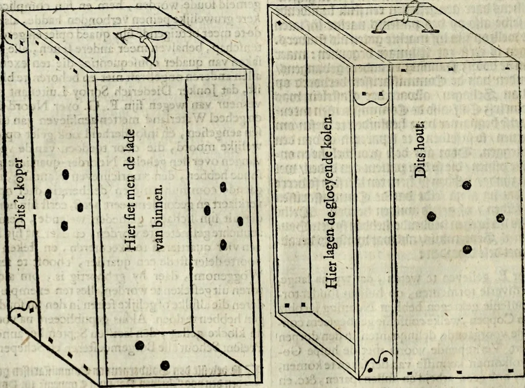 An illustration from Oorsprongk, Begin, en Vervolgh der Nederlandsche Oorlogen, beroerten, en Borgerlyke Oneenigheden : beginnende met d'opdracht der selve Landen, gedaen by Keyser Karel den Vijfden, aen sijnen Soon Konink Philippus van Spanjen, en eindigende met het einde van 't jaer M D C, 1679, leaf 717