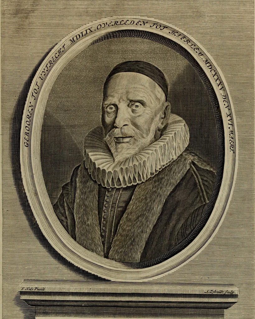 An illustration from Oorsprongk, Begin, en Vervolgh der Nederlandsche Oorlogen, beroerten, en Borgerlyke Oneenigheden : beginnende met d'opdracht der selve Landen, gedaen by Keyser Karel den Vijfden, aen sijnen Soon Konink Philippus van Spanjen, en eindigende met het einde van 't jaer M D C, 1679, leaf 14