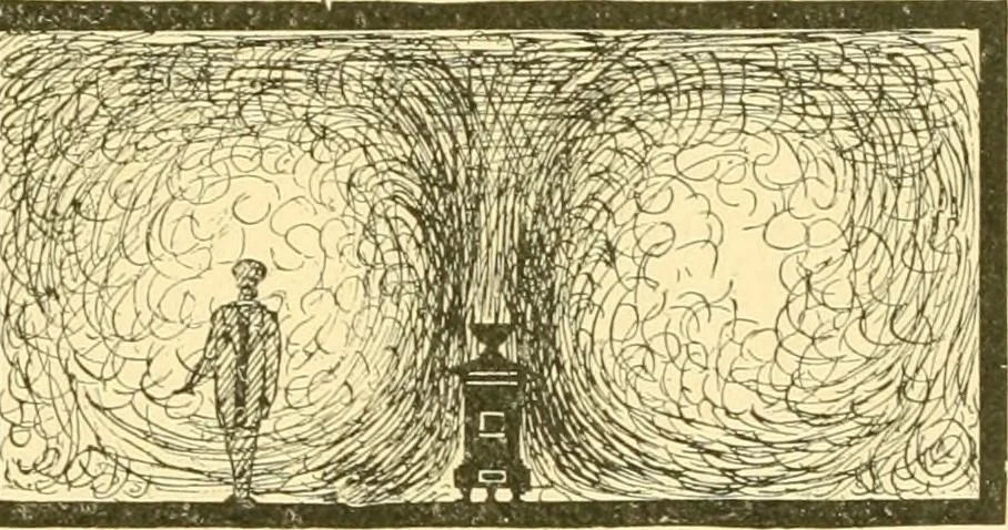 An illustration from The open fireplace in all ages, 1886, leaf 210