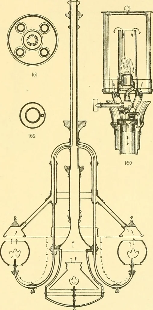 An illustration from The open fireplace in all ages, 1886, leaf 216