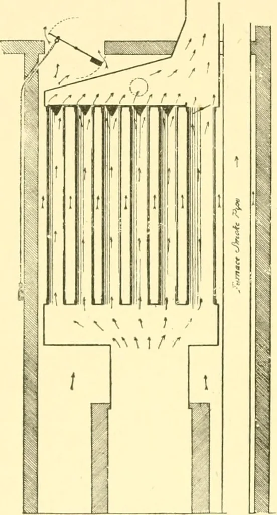 An illustration from The open fireplace in all ages, 1886, leaf 231