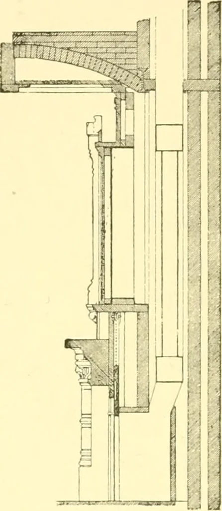 An illustration from The open fireplace in all ages, 1886, leaf 235